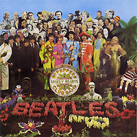 The Beatles의 앨범 Sgt. Pepper's Lonely Hearts Club Band 커버 아트 이미지