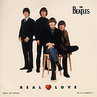 The Beatles의 앨범 Real Love [CD Single] 커버 아트 이미지