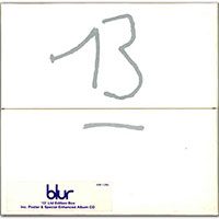 Blur의 앨범 13 [Numbered Limited Edition][Digipak] 커버 아트 이미지