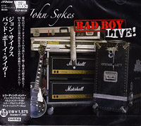 John Sykes (Blue Murder)의 앨범 Bad Boy - Live! [Limited Edition][Re-Issue] 커버 아트 이미지
