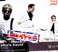 Busted의 앨범 Who's David [CD Single][Part 1] 커버 아트 이미지