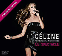 Celine Dion의 앨범 Tournee Mondiale Taking Chances/Le Spectacle (French Version)[CD/DVD][Digipak] 커버 아트 이미지