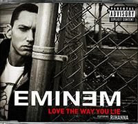 Eminem의 Love The Way You Lie (Feat. Rihanna)[CD Single] 앨범 커버