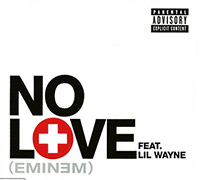 Eminem의 No Love (Feat. Lil Wayne)[CD Single] 앨범 커버
