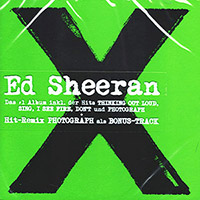 Ed Sheeran의 X (2015 New Version)[Deluxe Edition][6 Bonus Tracks] 앨범 커버