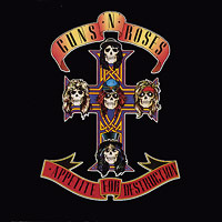 Guns N' Roses의 앨범 Appetite For Destruction (1987) 커버 아트 이미지