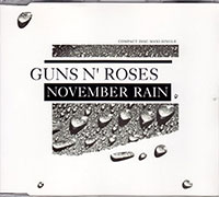 Guns N' Roses의 앨범 November Rain [CD Single] 커버 아트 이미지