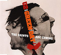 U2 & Green Day의 앨범 The Saints Are Coming [CD Single](2006) 커버 아트 이미지