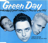 Green Day의 앨범 Redundant / Good Riddance (Time Of Your Life) [CD Single][Limited Edition] 커버 아트 이미지