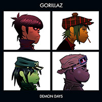 Gorillaz (Damon Albarn)의 앨범 Demon Days 커버 아트 이미지