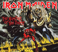 Iron Maiden의 The Number Of The Beast (US Version)[Remaster][Digipak] 앨범 커버