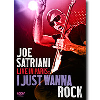 Joe Satriani의 앨범 Live In Paris : I Just Wanna Rock [DVD] 커버 아트 이미지