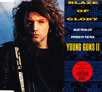 Jon Bon Jovi의 앨범 Blaze Of Glory [CD Single] 커버 아트 이미지