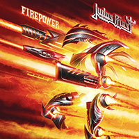 Judas Priest의 Firepower 앨범 커버