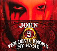 John 5의 앨범 The Devil Knows My Name [Digipak] 커버 아트 이미지