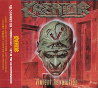 Kreator의 앨범 Violent Revolution 커버 아트 이미지