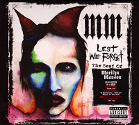 Marilyn Manson의 앨범 Lest We Forget : The Best Of Marilyn Manson [CD/DVD][Limited Edition][Digipak][Boxset] 커버 아트 이미지
