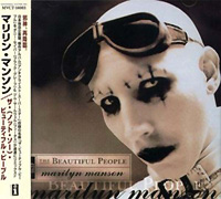 Marilyn Manson의 앨범 The Beautiful People [EP][Limited Edition] 커버 아트 이미지
