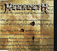 Megadeth의 앨범 Foreclosure Of A Dream [CD Single] 커버 아트 이미지