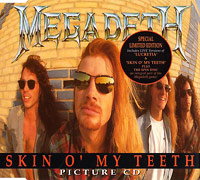 Megadeth의 앨범 Skin O' My Teeth [CD Single][UK Special Limited Edition] 커버 아트 이미지