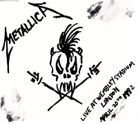 Metallica의 앨범 Live At Wembley Stadium London April 20th 1992 [EP] 커버 아트 이미지