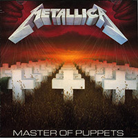 Metallica의 Master Of Puppets (US Version) 앨범 커버