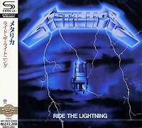 Metallica의 앨범 Ride The Lightening [Limited Edition][SHM-CD] 커버 아트 이미지
