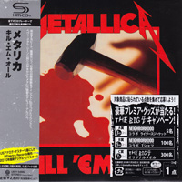 Metallica의 앨범 Kill 'Em All (LP Miniature)[Limited Edition][Rmst][SHM-CD] 커버 아트 이미지