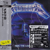 Metallica의 앨범 Ride The Lightening (LP Miniature)[Limited Edition][Rmst][SHM-CD] 커버 아트 이미지