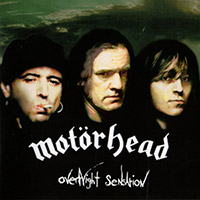 Motorhead의 Overnight Sensation 앨범 커버