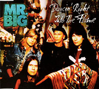 MR. BIG의 앨범 Dancin Right Into The Flame [CD Single] 커버 아트 이미지