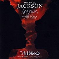Michael Jackson의 앨범 Scream/Childhood [CD Single] 커버 아트 이미지
