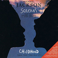 Michael Jackson의 앨범 Scream/Childhood (6-track Version)[CD Single] 커버 아트 이미지