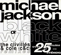 Michael Jackson의 앨범 Black Or White [Remix CD Single](1991) 커버 아트 이미지