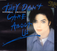 Michael Jackson의 앨범 They Don't Care About Us (4-track)[CD Single] 커버 아트 이미지