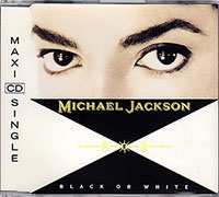 Michael Jackson의 앨범 Black Or White [CD Single] 커버 아트 이미지