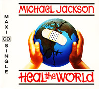 Michael Jackson의 앨범 Heal The World [CD Single] 커버 아트 이미지