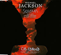 Michael Jackson의 앨범 Scream (with Janet Jackson)[CD Single] 커버 아트 이미지