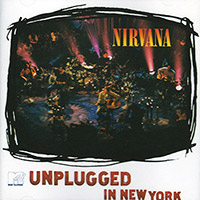 Nirvana의 Unplugged In New York 앨범 커버