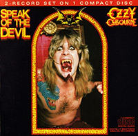 Ozzy Osbourne의 앨범 Speak Of The Devil - Live At The Ritz, New York 1982 커버 아트 이미지
