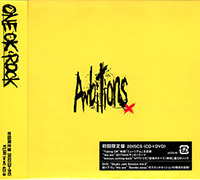 One Ok Rock의 Ambitions [CD/DVD][Limited Edition][Digipak] 앨범 커버
