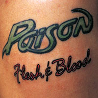 Poison의 앨범 Flesh & Blood 커버 아트 이미지