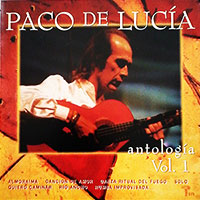 Paco De Lucia 의 Antologia - Vol. 1 앨범 커버