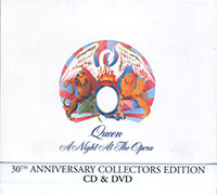 Queen의 앨범 A Night At The Opera : 30th Anniversary [CD/DVD][Collector's Edition][Digipak][Boxset] 커버 아트 이미지