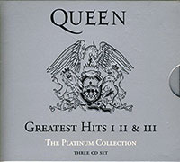 Queen의 앨범 Greatest Hits : The Platinum Collection [3CD][Rmst][Boxset] 커버 아트 이미지