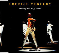 Freddie Mercury (Queen)의 앨범 Living On My Own [CD Single] 커버 아트 이미지