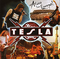 Tesla의 앨범 Alive in Europe 2009 커버 아트 이미지