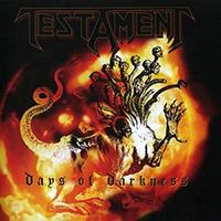Testament의 앨범 Days Of Darkness [2CD] 커버 아트 이미지