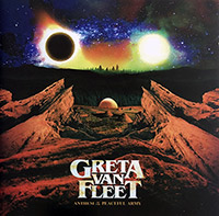 Greta Van Fleet의 Anthem of the Peaceful Army 앨범 커버