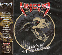 Hyena의 앨범 Beasts Of The Underground 커버 아트 이미지